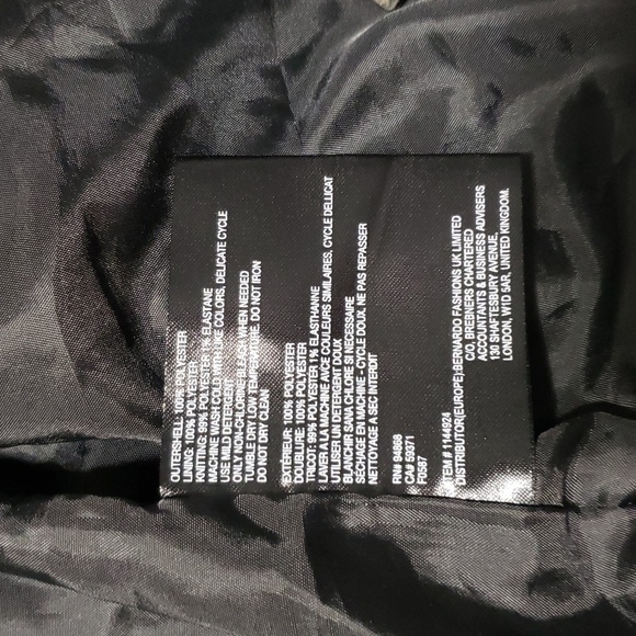 BERNARDO Bomber Jacket with Patches Unisex - Picture 10 of 13